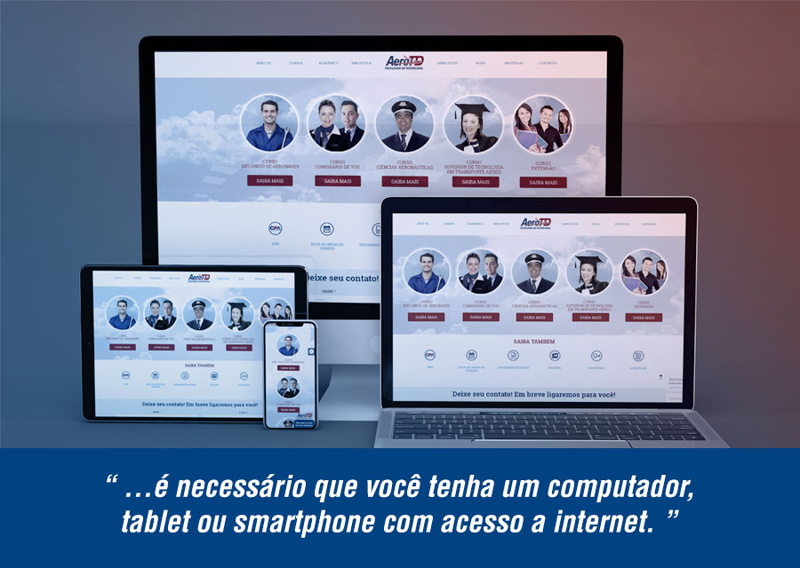 3 requisitos para cursar uma faculdade EaD - AEROTD Faculdade de Tecnologia