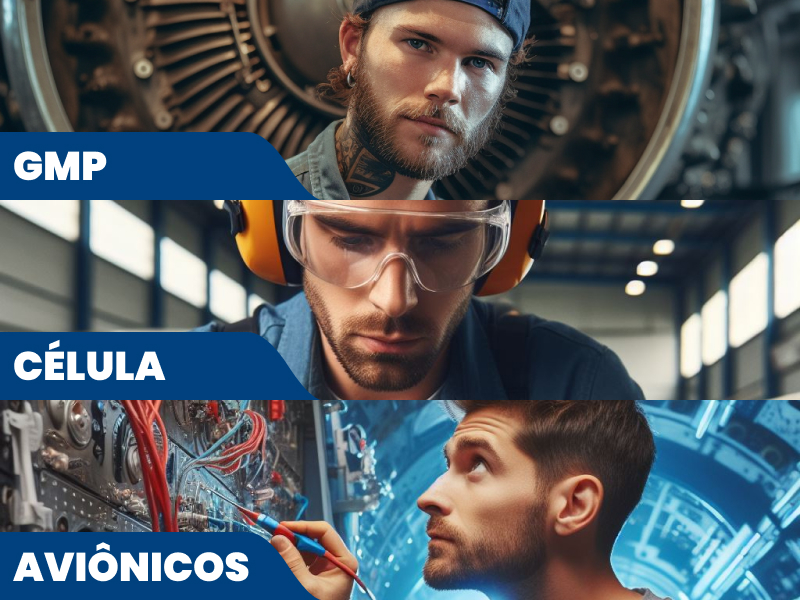 habilitações em gmp, célula e aviônicos curso de mecânico de aeronaves ead aerotd