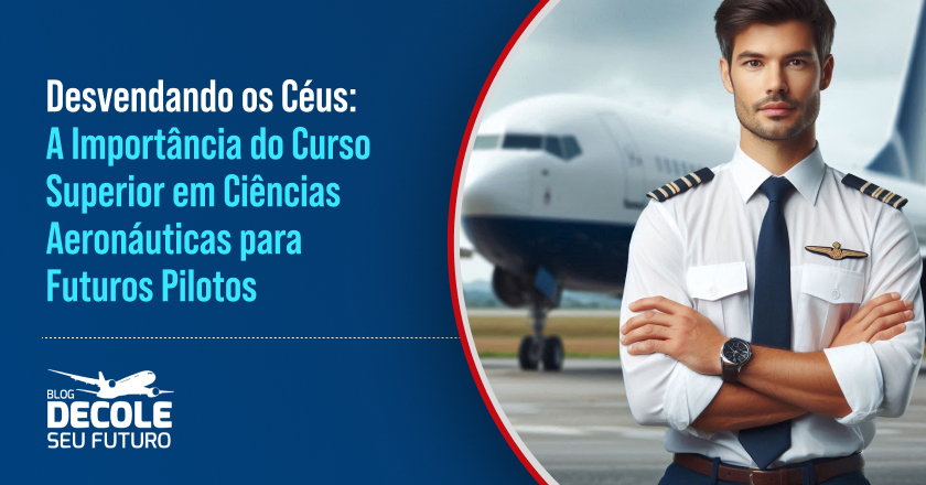 piloto de avião em pose com braços cruzados em frente de um avião comercial ao fundo